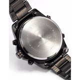 Be-Shark Men's LED Date Day Analog Sport Black Stainless Steel Quartz Watch SH0