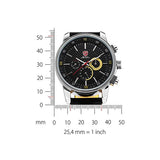 Be-Shark Men's Quartz Movement Date Black Yellow Sport Watch SH095be