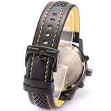 Be-Shark Men's Sport Quartz Leather Band Chronograph Watch SH253be