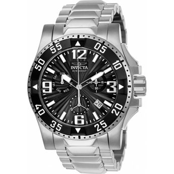 Invicta Excursion Chronograph Black Dial Mens Watch