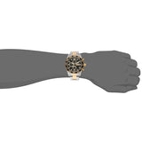 Invicta Men's 1015 II Chronograph 18k Gold-Plated and Silver-Tone Stainless Ste