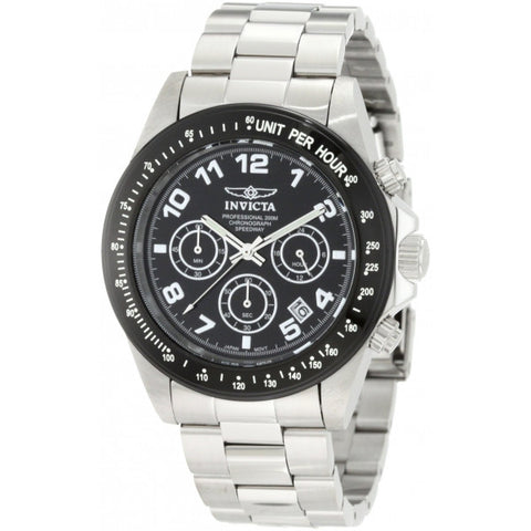 Invicta Invicta Men's 10701 Speedway Chronograph Black Dial Stainless Steel Wat