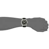 Invicta Men's 11741 Vintage Master Calendar Black Dial Black Leather Watch
