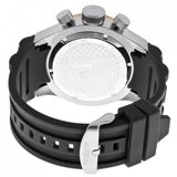 Invicta Men's Pro Diver Chronograph Black Dial Black Silicone Watch