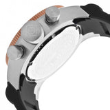 Invicta Men's Pro Diver Chronograph Black Dial Black Silicone Watch