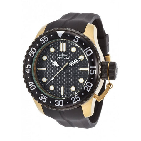 Invicta Men's Pro Diver Analog Display Japanese Quartz Black Watch