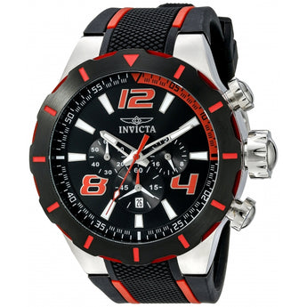 Invicta Men's 20105 S1 Rally Analog Display Japanese Quartz Black Watch