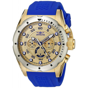 Invicta Men's 20307 Speedway Stainless Steel Watch With Blue PU Band