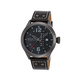 Invicta Men's I-Force Quartz Stainless Steel and Leather Casual Watch