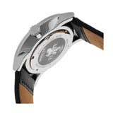 Invicta Men's I-Force Quartz Stainless Steel and Leather Casual Watch, Black