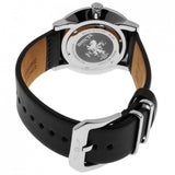 Invicta Men's I-Force Quartz Stainless Steel and Leather Casual Watch, Black