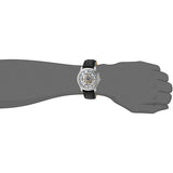 Invicta Men's Objet D Art Automatic Stainless Steel and Leather Casual Watch