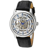 Invicta Men's Objet D Art Automatic Stainless Steel and Leather Casual Watch