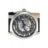 Invicta Men's Objet D Art Automatic Stainless Steel and Leather Casual Watch