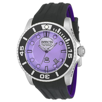 Invicta Men's Pro Diver Automatic Stainless Steel and Silicone Diving Watch