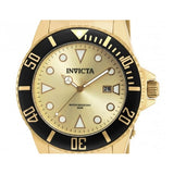 Invicta Men's Pro Diver Gold-Tone Steel Bracelet and Case Quartz Analog Watch