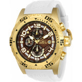 Invicta Men's Pro Diver Quartz Gold-Tone and Silicone Casual Watch