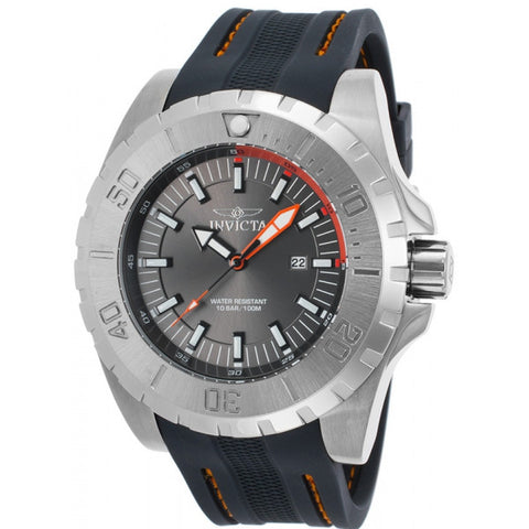 Invicta Men's Pro Diver Quartz Stainless Steel and Polyurethane Casual Watch, G
