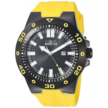 Invicta Men's Pro Diver Quartz Stainless Steel and Polyurethane Casual Watch