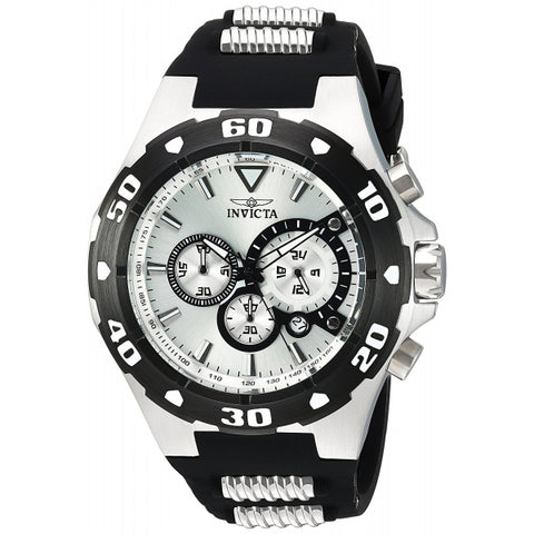 Invicta Men's Pro Diver Quartz Stainless Steel and Polyurethane Casual Watch