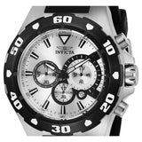 Invicta Men's Pro Diver Quartz Stainless Steel and Polyurethane Casual Watch