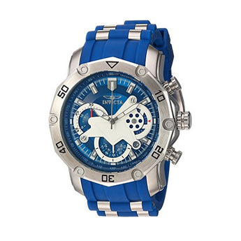 Invicta Men's 'Pro Diver' Quartz Stainless Steel And Silicone Casual Watch