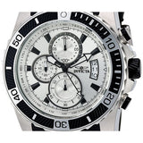 Invicta Men's Pro Diver Quartz Stainless Steel and Silicone Casual Watch