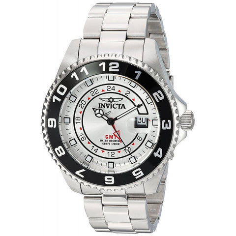 Invicta Invicta Men's 'Pro Diver' Quartz Stainless Steel Casual Watch, Color:Si