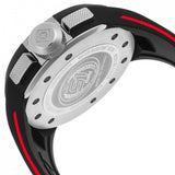 Invicta Men's S1 Rally Quartz Stainless Steel and Silicone Casual Watch, Black