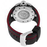 Invicta Men's S1 Rally Quartz Stainless Steel and Silicone Casual Watch, Black