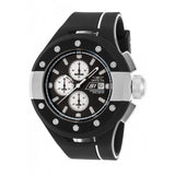 Invicta Men's S1 Rally Quartz Stainless Steel and Silicone Casual Watch, Black