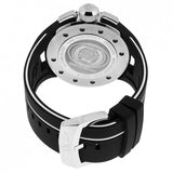 Invicta Men's S1 Rally Quartz Stainless Steel and Silicone Casual Watch, Black