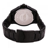 Invicta Men's Signature II Orange and Black Dial Black IP Steel Bracelet Watch