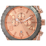 Invicta Men's Specialty Chronograph 18k Rose Gold Ion-Plated Stainless Steel Wa