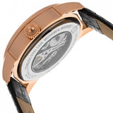 Invicta Men's 'Specialty' Mechanical Hand Wind Stainless Steel and Leather Casu