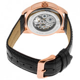Invicta Men's 'Specialty' Mechanical Hand Wind Stainless Steel and Leather Casu
