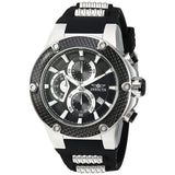 Invicta Men's Speedway Quartz Stainless Steel and Silicone Casual Watch