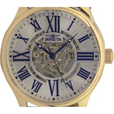 Invicta Men's Vintage Automatic Stainless Steel and Leather Casual Watch