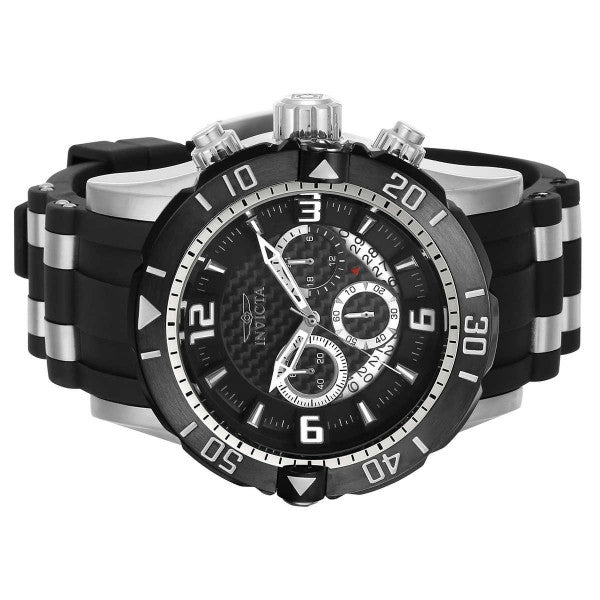 Invicta Pro Diver Chronograph Black Dial Mens Watch Bixme