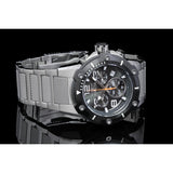 Invicta Speedway Chronograph Black Dial Stainless Steel Mens Watch 19528