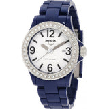 Invicta Women's Angel Collection Crystal-Accented Navy Blue Watch