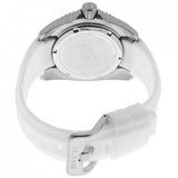 Invicta Women's Angel Quartz Stainless Steel and Silicone Casual Watch, White