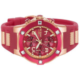 Invicta Women's BLU Quartz Gold and Silicone Casual Watch
