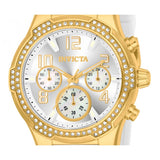 Invicta Women's BLU Quartz Gold-Tone and Silicone Casual Watch