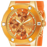 Invicta Women's BLU Quartz Gold-Tone and Silicone Casual Watch