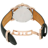 Lucien Piccard Men's Infinity Quartz Stainless Steel and Leather Automatic Watc