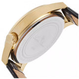 Lucien Piccard Men's LP-40022-YG-03 Burano Analog Display Quartz Black Watch