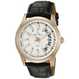 Lucien Piccard Men's LP-40025-RG-02S Del Campo Analog Display Quartz Black Watc