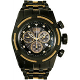 Invicta Men's 53mm Bolt Quartz Chronograph Black Dial Black Stainless Steel Bra