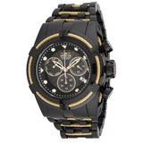 Invicta Men's 53mm Bolt Quartz Chronograph Black Dial Black Stainless Steel Bra